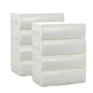Ultra Soft White N fold Z fold Multi fold 1/2 ply Disposable Embossing Soft Paper Tissue Hand Paper Towel