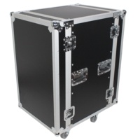 Amplificateur spatial 18U monté en rack ATA Flight Case en aluminium 18 Mixer Amplifier