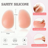 Lifting des hanches en silicone amincissant sans couture, pompes, coussinets de hanche en silicone, tapis de sous-vêtements, sous-vêtements pour femmes, culottes