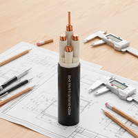 Cable de Alimentación NYY-O con Conductor de Cobre, PVC/PVC, Estándar Alemán VDE 0.6/1kV, Unipolar/Multifilar, para Proyectos de Instalación en Edificios Europeos