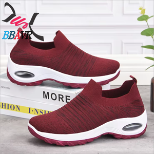 Vente en gros de chaussures pour femmes, baskets légères à plateforme, mode décontractée pour femmes - Product Image 3