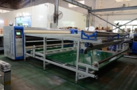 Machine de transfert thermique numérique à rouleaux haute vitesse de grande taille (100/320 cm) pour la sublimation sur vêtements, textiles, tissus, t-shirts et drapeaux