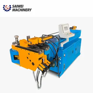 High quality 75 semi-automatic stainless steel pipe bending machine can customize different types of pipes