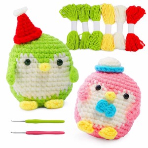 Kit de Ganchillo para <span class=keywords><strong>Principiantes</strong></span> con Instrucciones, Manualidades DIY, Lindos Animales para Aliviar el Estrés - Product Image 3
