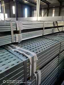 Canal en acier massif pré-galvanisé sur mesure Unistrut à double canal 2,0 mm, norme ASTM, pour la construction électrique - Product Image 6