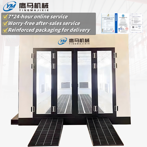 Cabina de Pintura Profesional de 8m para Carrocerías, Soluciones de Recubrimiento Automotriz, Cuartos de Pintura y Secado con Iluminación LED y Calefacción Infrarroja - Product Image 1