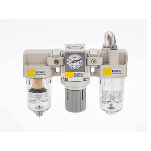 Piezas neumáticas de la Unidad de Tratamiento de fuente de aire de la serie AC 04/06/para el sistema de aire comprimido - Product Image 2