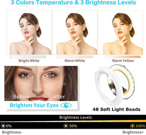 Новая палка для селфи штатив-Трипод с защитой от повреждений и кольцом света 3 в 1 с беспроводным пультом дистанционного управления L07 штатив-Трипод стойка держатель телефона для трансляции - Product Image 4