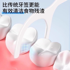 ไหมขัดฟันไฮเออร์ แบบมีด้ามจับ บรรจุแยกชิ้น A+126 50 ชิ้น/กล่อง - Product Image 4