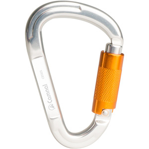 คาราไบเนอร์นิรภัย Camna ขนาด 105x75 มม. ผลิตจากอลูมิเนียมอัลลอยด์ แบบปลดเร็ว สำหรับปีนเขาและปีนเขาภูเขา - Product Image 2