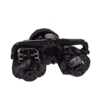 Nouveau compresseur d'air double cylindre Fuda 14m ³ de haute qualité pour pièces et accessoires de remorque de camion de transport de poudre en vrac