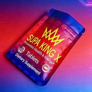 ถุงพลาสติกแบบกำหนดเอง ถุงมายลาร์ขนาดเล็กแบบปิดผนึกได้ ถุงซิปล็อคแบบปิดผนึก 3 ด้าน สำหรับบรรจุภัณฑ์อาหารเสริม - Product Image 2