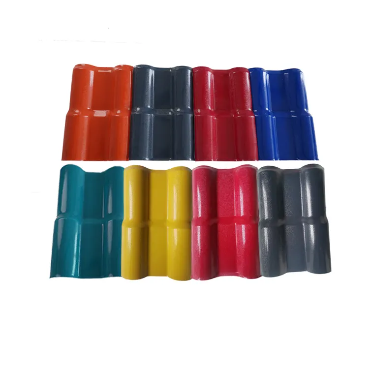 Colorful Plastic Synthetic Resin PVC Roof Tiles/Roof for Villa ASA PVC Roofing Sheet