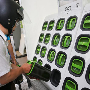Modul Penggantian Baterai Kabinet Pengisian Daya Umum HHS untuk Skuter Listrik, Sepeda Motor Listrik, Sepeda Listrik, dan Stasiun Pengisian Daya Baterai Surya - Product Image 6