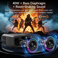 Proyector Inteligente con Google TV, Internet Integrado, LCD Portátil, Cubierta de Lente Eléctrica, 19000 Lúmenes, Compatible con 4K, Enfoque Automático TOF, Altavoces de 40W