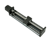 Module linéaire robuste, course de 1000 mm, vis à billes G16, actionneur linéaire de 0,03 mm, chargement/déchargement CNC, charge utile de 30 kg, aluminium