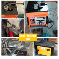 Portable RB-25/32 Rebar Bender Cutter Électrique CNC Hydraulique Ronde Barre D'acier Fer Rebar Cintreuse