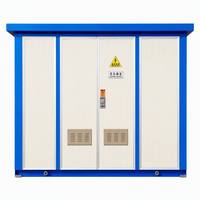 Subestación Compacta Prefabricada Europea Tipo Contenedor para Exteriores Shenghua YB Tres/Unifásica de 60Hz Sumergida en Aceite IP55