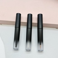 Tubes de mascara noirs vides personnalisés de 3 ml avec applicateur à brosse, tubes d'eye-liner
