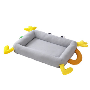 Nouveau lit pour chien en forme de grenouille, toutes saisons, portable, spacieux, résistant à l'eau, vente en gros. - Product Image 1