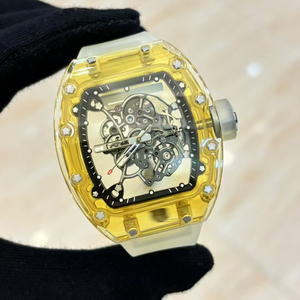 Reloj de Lujo de Alta Calidad 055, Cristal Transparente, Totalmente Automático, Mecánico, para Hombre, Deportivo, Empresarial, Resistente al Agua - Product Image 3