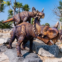 Ocean Art Dinosaur Factory Modèle de dinosaure animatronique étanche extérieur pour parc