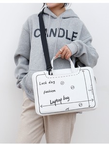 Maletín Impermeable para Portátil Oxford, Maletín de Viaje Portátil con Correa de Hombro, Logotipo Personalizado, Unisex, Maletín de Oficina Arcade - Product Image 6