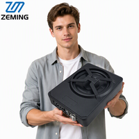 Subwoofer de voiture Zeming 120W RMS, amplificateur de voiture coréen, haut-parleur actif pour échappement, subwoofer sous siège alimenté