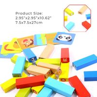 Juguetes Montessori Apilamiento de madera Desarrollar juegos de inteligencia Juguetes para niños