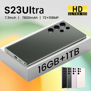 Teléfono Inteligente <span class=keywords><strong>S23</strong></span> <span class=keywords><strong>Ultra</strong></span> 5G Original de Alta Calidad, 16GB+<span class=keywords><strong>512GB</strong></span> de Memoria, Cámara de 108MP, Octa Core, Pantalla LCD de 7.2 Pulgadas para Juegos Móviles - Product Image 2