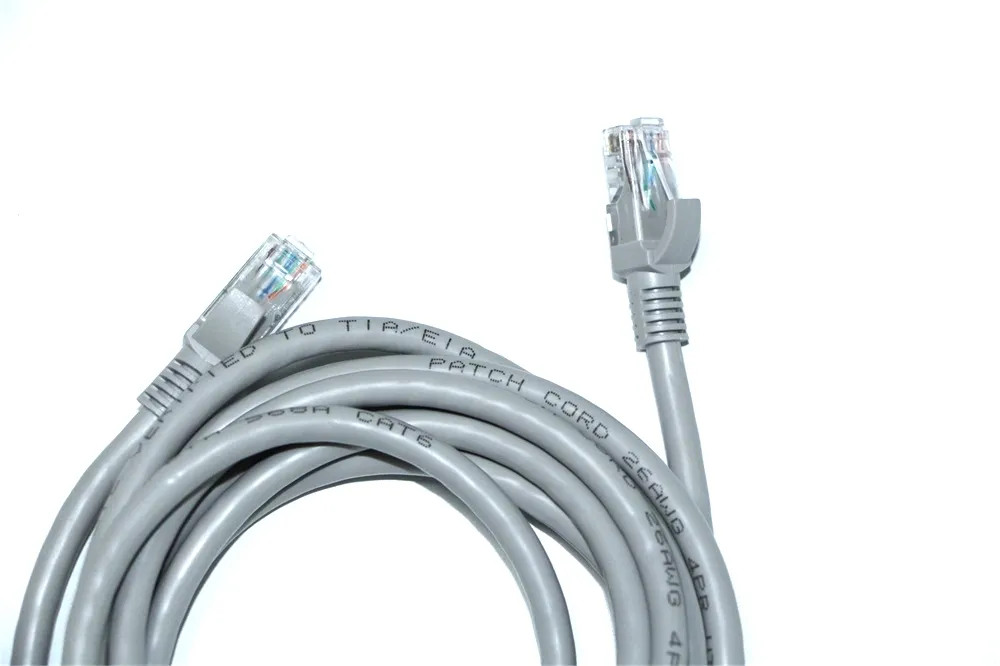 XXD Spot goods high quality Cat6 network cable 2.5m Gray Ethernet cable bare copper 26AWG Patch Cable