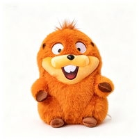 UYEAH CPC OEM/ODM Factory, Fabrication sur mesure de poupées en peluche en coton, jouets en peluche doux et mignons en forme de castor pour enfants, cadeaux