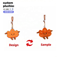 Porte-clés en peluche souvenirs pour collections de jours de match, porte-clés mascotte personnalisés pour compétitions, jouets en peluche mascotte personnalisés