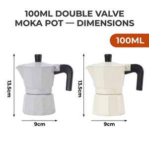 Cafetière à expresso portable Kingze, style italien classique, 2 tasses, en aluminium écologique, type <span class=keywords><strong>Moka</strong></span> - Product Image 2