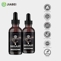 Extrait de Shilajit pur de l'Himalaya, résine naturelle, purifié, gouttes de Shilajit pour dosage liquide oral, adultes, marque privée OEM
