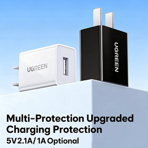 UGREEN 5W 1A อะแดปเตอร์ชาร์จไฟแบบพกพา USB A เดี่ยว รุ่น CD112 สำหรับสมาร์ทโฟน หูฟัง และพัดลมขนาดเล็ก - Product Image 2