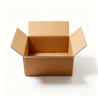 Boîte d'emballage en carton, impression quadricolore, taille personnalisée, carton d'expédition, boîte d'emballage industrielle robuste pour la livraison et la marque