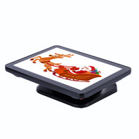 Precio de fábrica Metal 15 ''Punto de venta plegable Sistema Pos K330