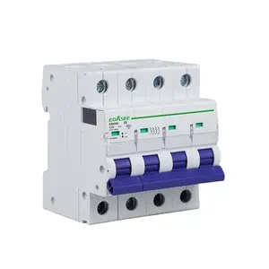 New design EBS9B IEC60947 16 20 32 40 50 63 Amp 63a 1 2 3 4 Poles Miniature Circuit Breaker AC MCB