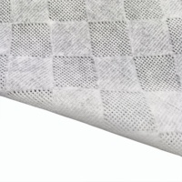 Bon matériau de tissu humide Spunlace tissu non tissé 10 Viscose 90 Polyester Spunlace rouleau de tissu non tissé