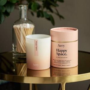 Boîte de tube de cylindre en carton de luxe personnalisée pot de bougies de tube de papier d'emballage rond - Product Image 5