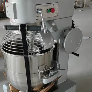 Mixer makanan 60L, mixer planet pengocok telur untuk peralatan memanggang roti