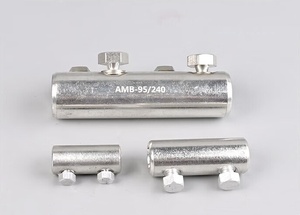 Tubo <span class=keywords><strong>de</strong></span> Conexión <span class=keywords><strong>de</strong></span> Torque <span class=keywords><strong>de</strong></span> <span class=keywords><strong>Aluminio</strong></span> AMB 10/35 con Tuerca, Tubo <span class=keywords><strong>de</strong></span> Conexión Ajustable Estándar <span class=keywords><strong>para</strong></span> Energía Eléctrica <span class=keywords><strong>de</strong></span> 380 V - Product Image 2