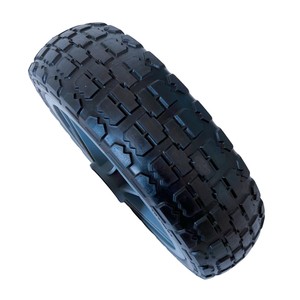 Roues Cheng Jin 10 pouces avec pneus pleins 10x3.50-7 en mousse PU pour chariot de jardin, remorque de yacht - Product Image 4