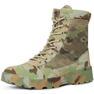 Promotion Stock TSB09 : Bottes tactiques légères Multicam CP camouflage, chaussures de jungle avec coutures durables sur la tête et le talon - Product Image 1