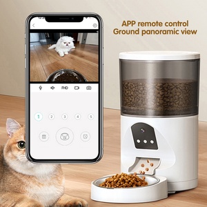 OEM ODM Papifeed Pet التلقائي الأفضل مبيعًا بيع بالجملة وعاء موزع طعام ذكي للكلاب والقطط - Product Image 1