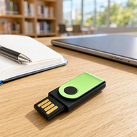 Clé USB 2.0 pivotante personnalisée avec logo, 32 Go, clé mémoire rotative, cadeau d'entreprise, nouvelle, cryptée, garantie 3 ans, épreuve de conception gratuite