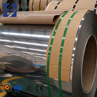 Bobine de tôle d'acier inoxydable laminée à froid 201 304 316L 430, 1,0 mm, demi-dur, bande métallique en acier inoxydable, rouleau de plaque métallique