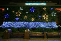 Weihnachts netz Lichter, 8 Modi 31V Niederspannung Mesh Fairy String Lichter für Weihnachts bäume, Büsche