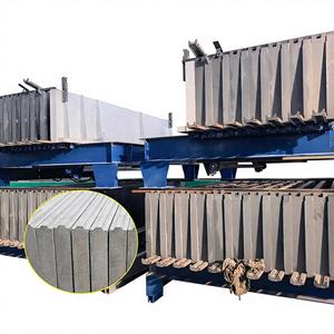 Machine à panneaux muraux en béton préfabriqué automatique à <span class=keywords><strong>prix</strong></span> d'usine avec boîte de vitesses, ligne de production légère - Product Image 1